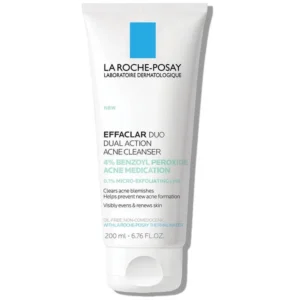 Effaclar Dual Action Acne Face Wash With 4% Benzoyl Peroxide