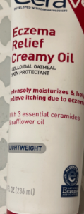 Eczema Creamy Oil